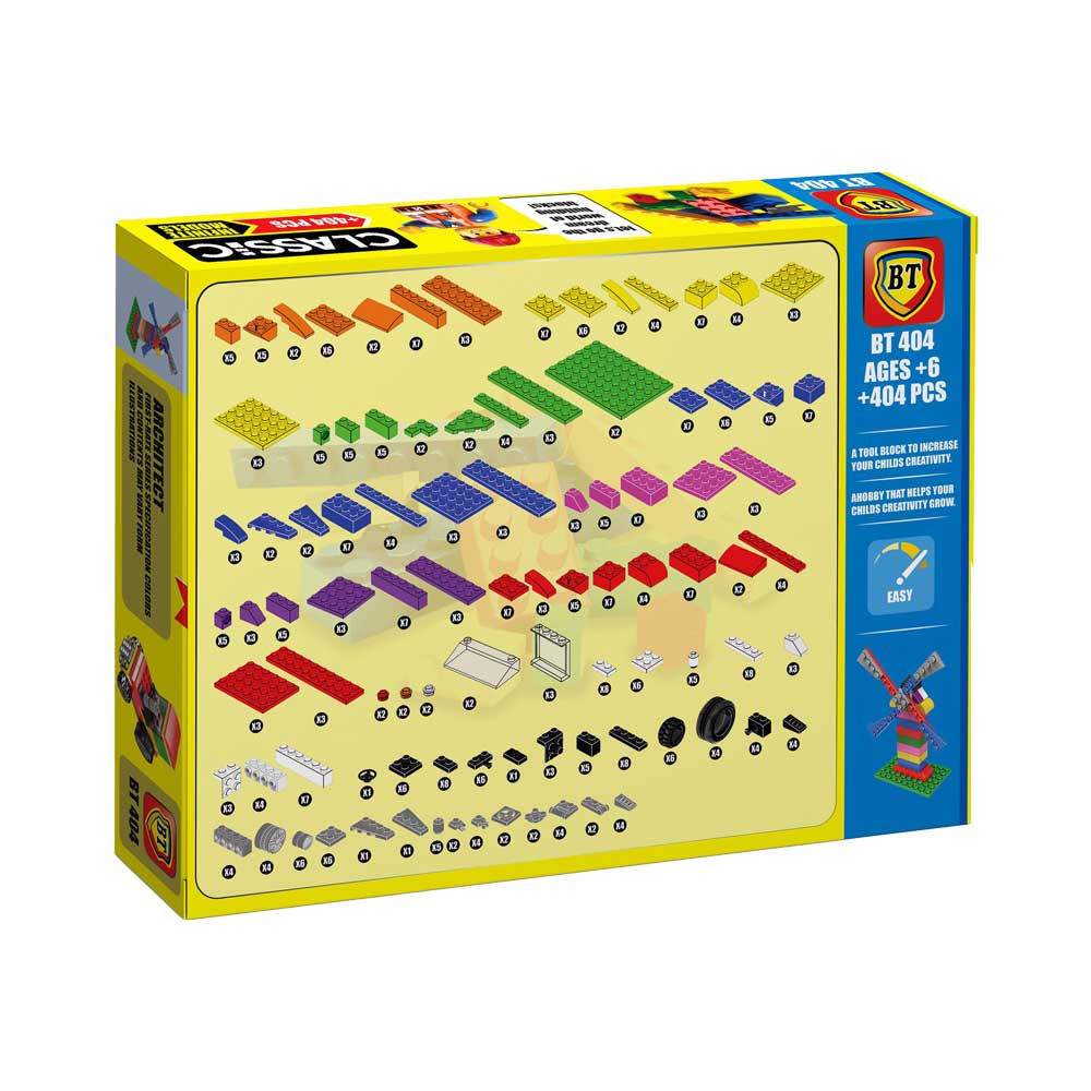 لگو کلاسیک 404 قطعه کد BT404