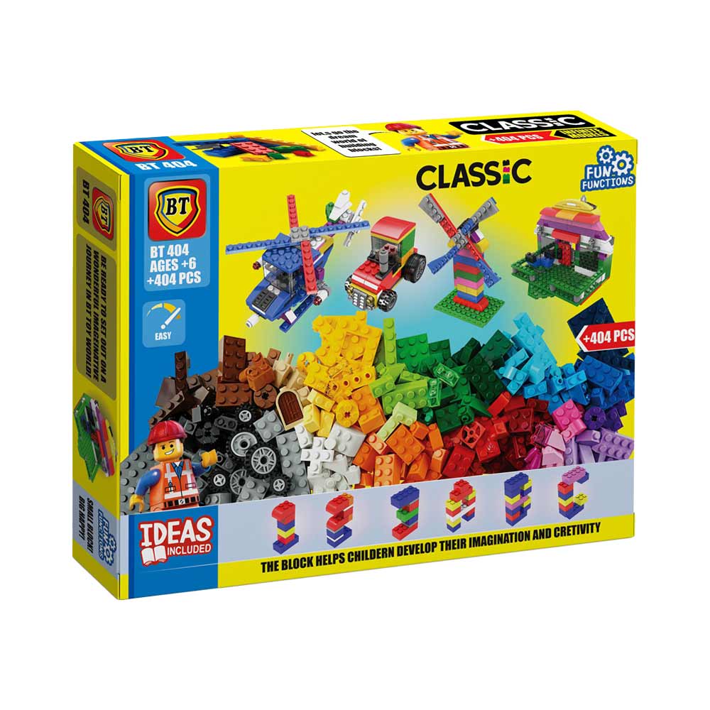 لگو کلاسیک 404 قطعه کد BT404