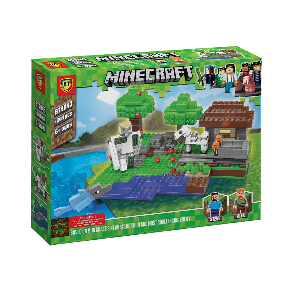 لگو ماینکرافت اسطبل اسب 394 قطعه کد 4043