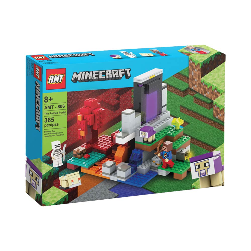 لگو ماینکرافت دروازه جهنم 365 قطعه کد AMT806
