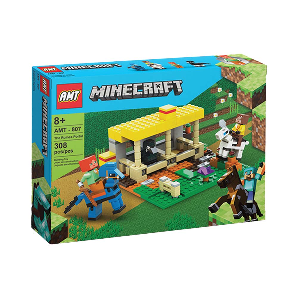 لگو ماینکرافت اسطبل اسب 308 قطعه کد AMT807