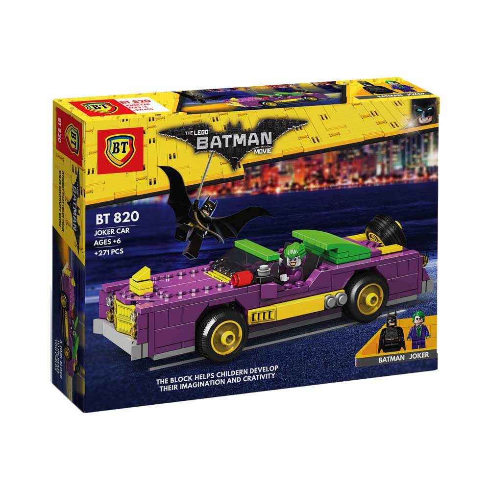 لگو ماشین جوکر 271 قطعه کد BT820