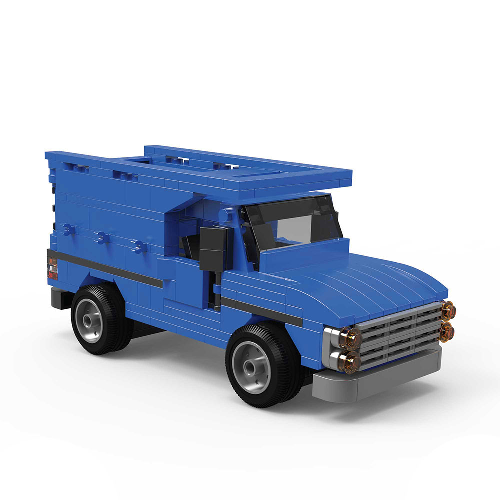 لگو ماشین نیسان آبی تبدیل شونده 2 مدل در 1 جعبه 384 قطعه کد BT830