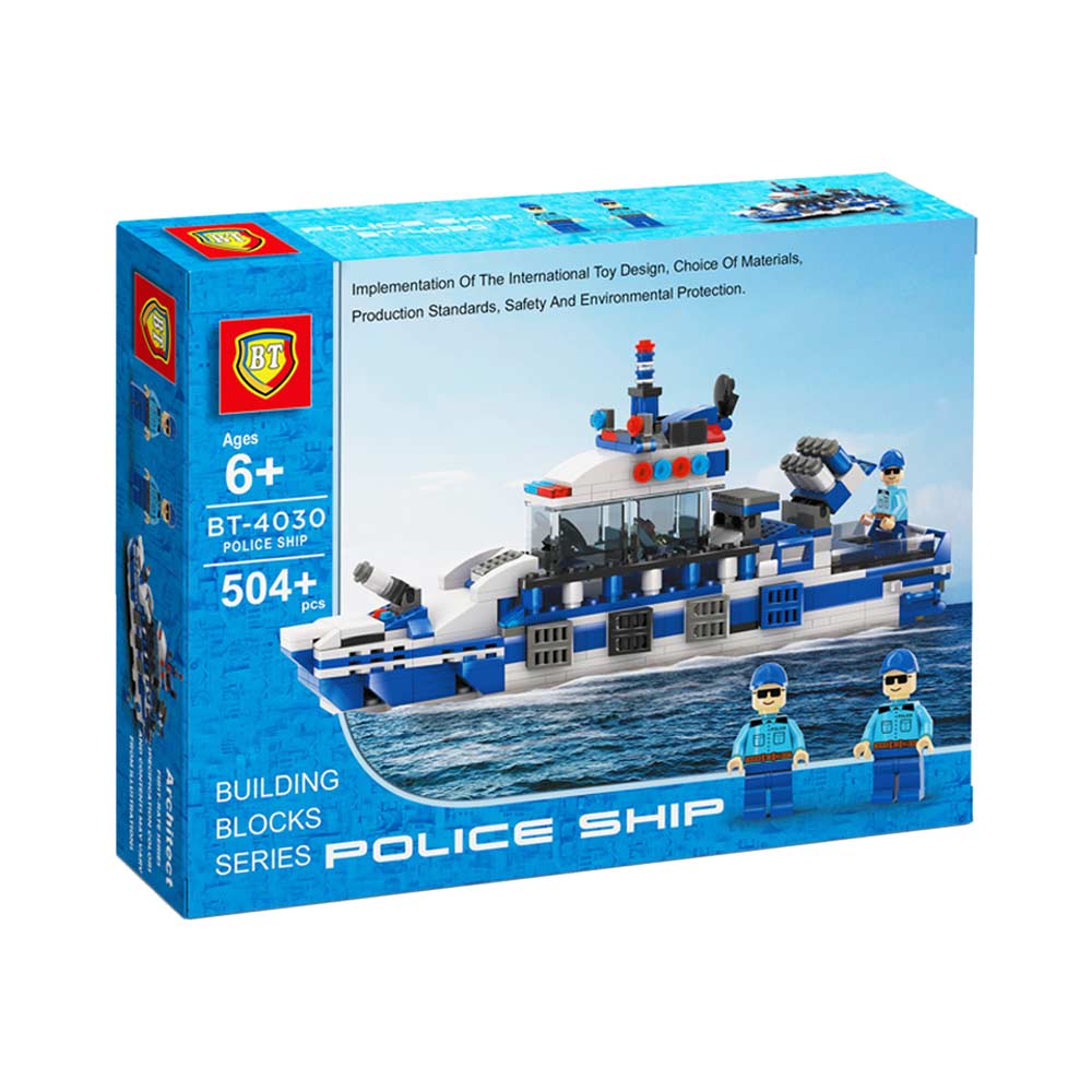لگو کشتی پلیس 504 قطعه کد BT4030