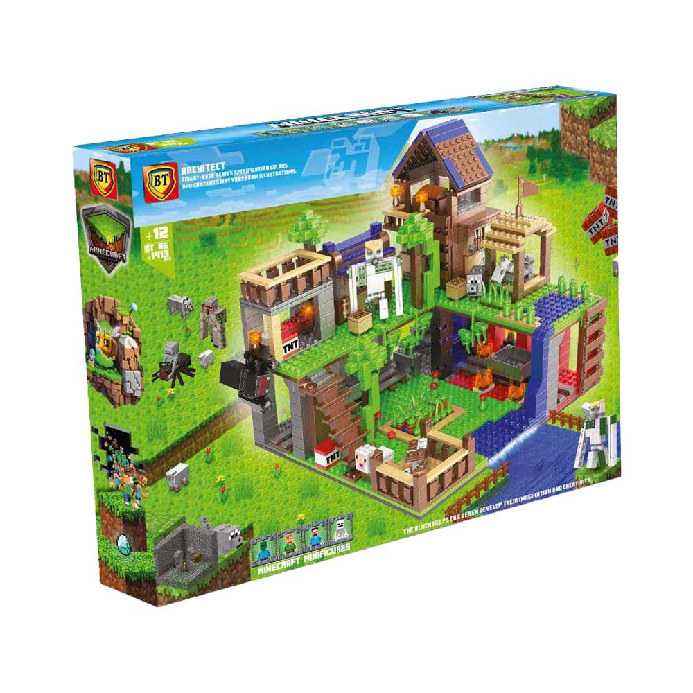لگو ماینکرافت دهکده 1413 قطعه کد BT66