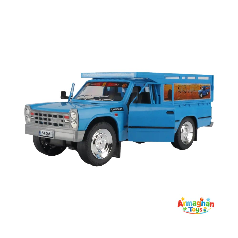 ماشین اسباب بازی وانت نیسان در بازشو برند تسما