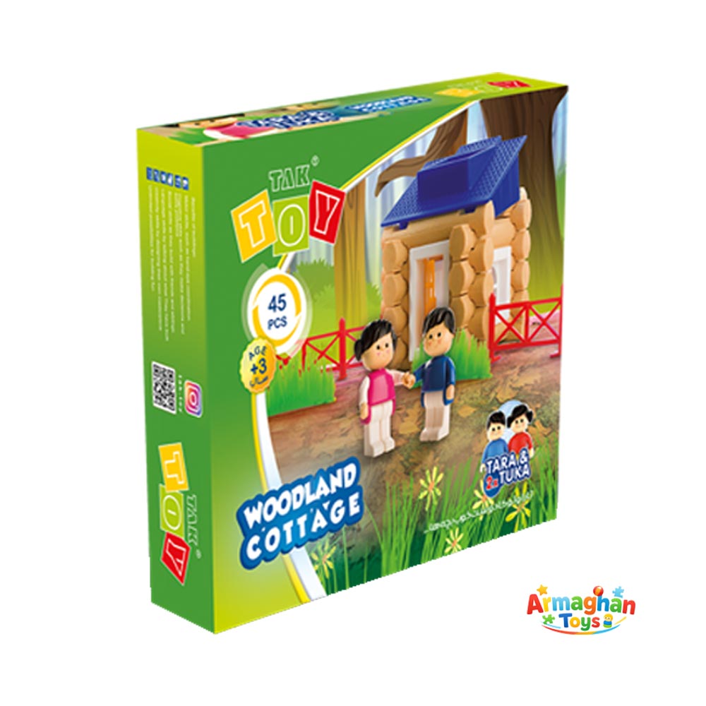 لگو کلبه جنگلی 45 قطعه تک توی