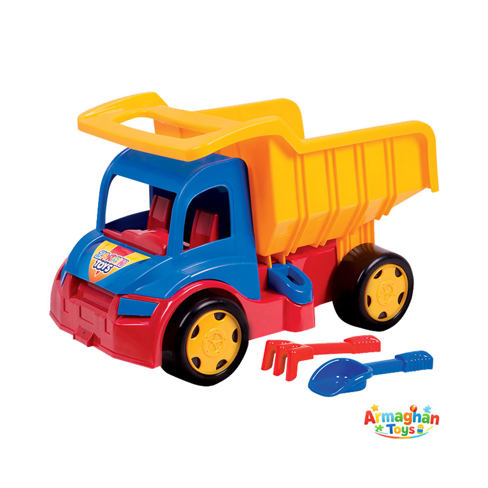 ماشین اسباب بازی کامیون کمپرسی معدن زرین تویز
