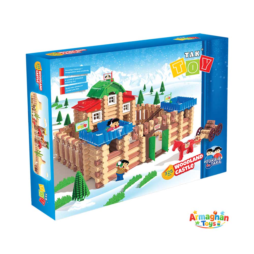 لگو قلعه جنگلی 325 قطعه تک توی