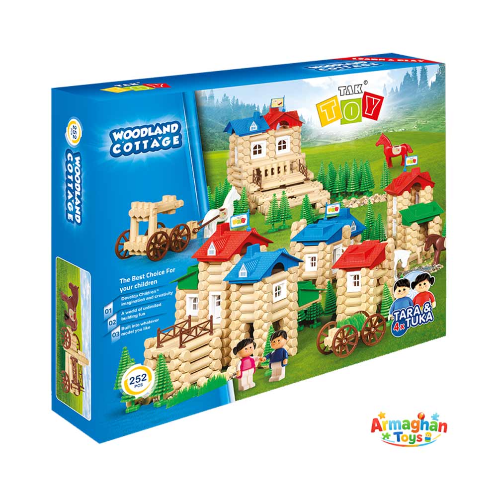 لگو کلبه جنگلی 252 قطعه تک توی