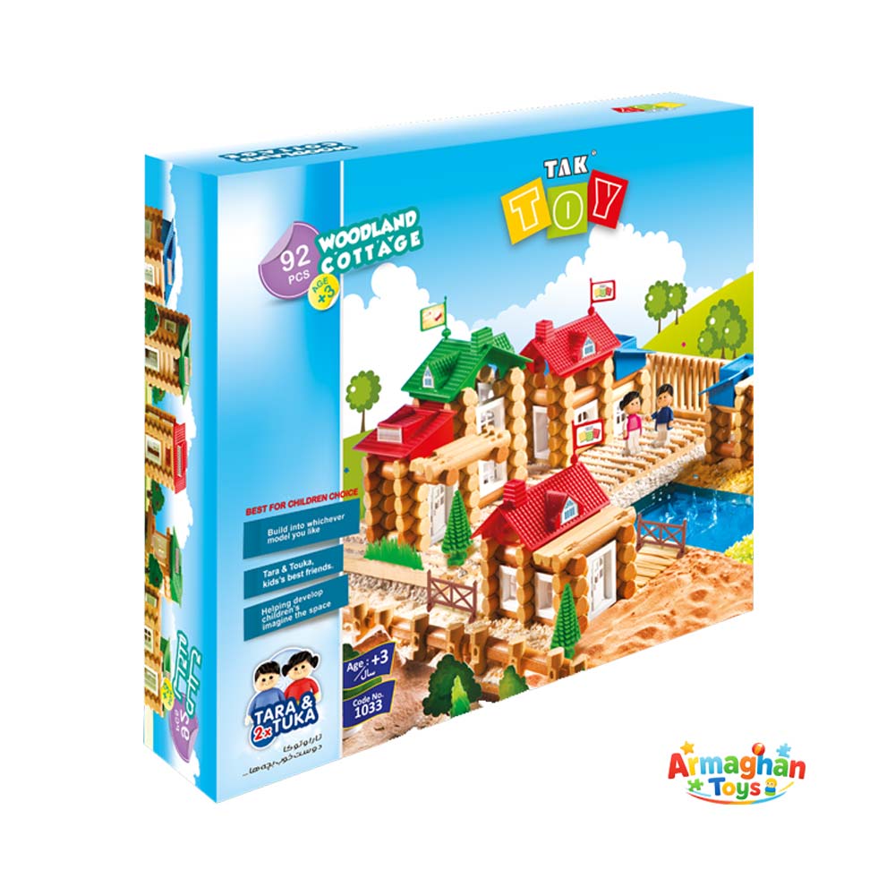 لگو کلبه جنگلی 92 قطعه تک توی