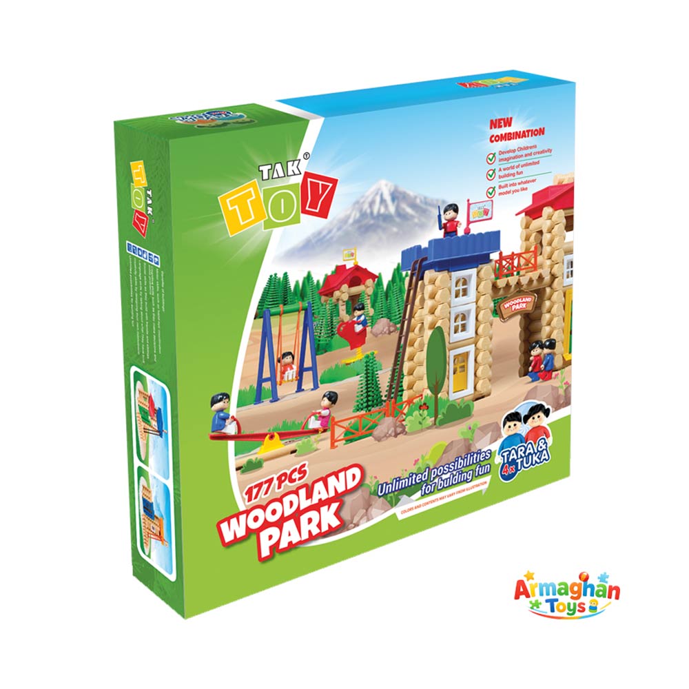 لگو کلبه جنگلی 177 قطعه تک توی