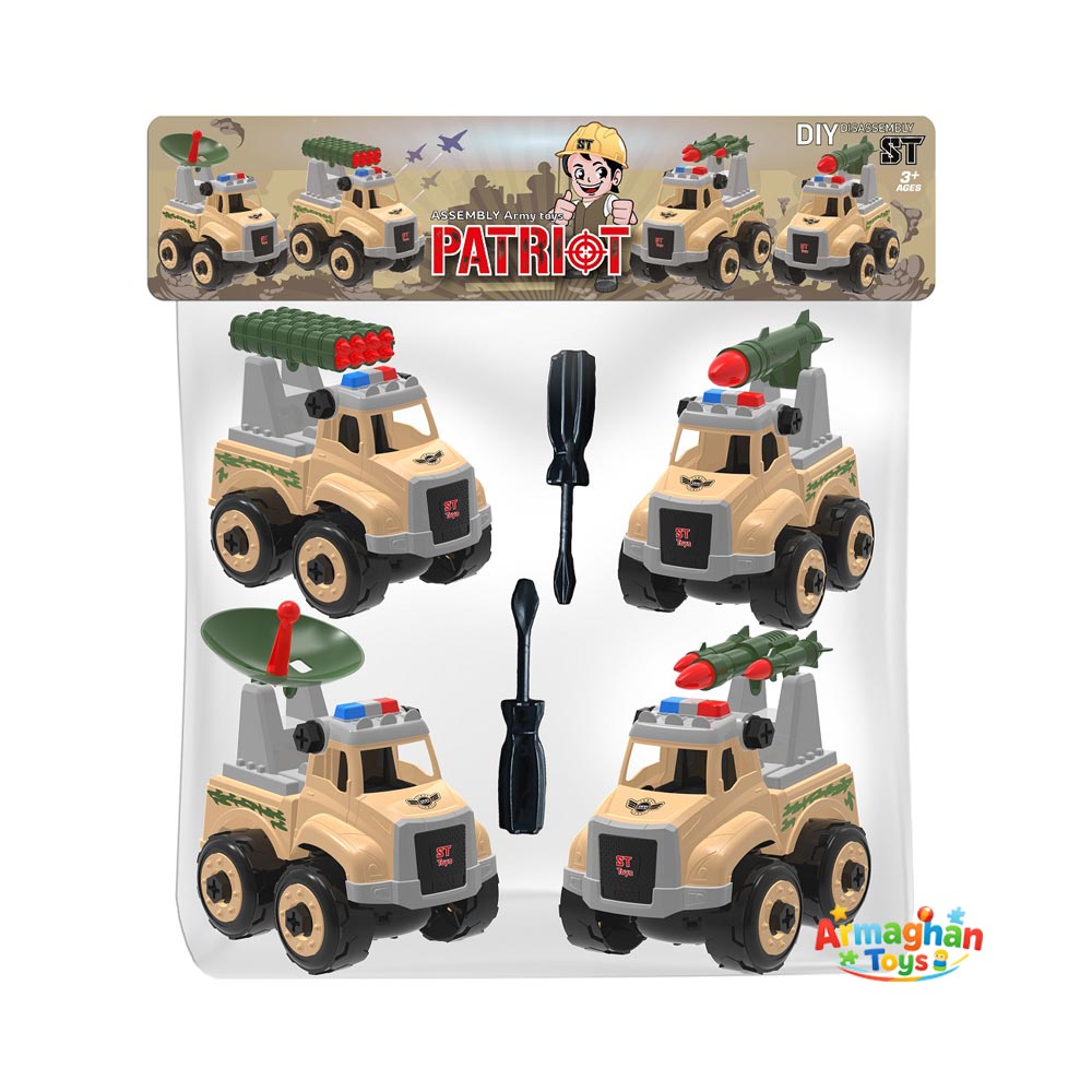 st-4-pack-take-apart-military-vehicles-toy
