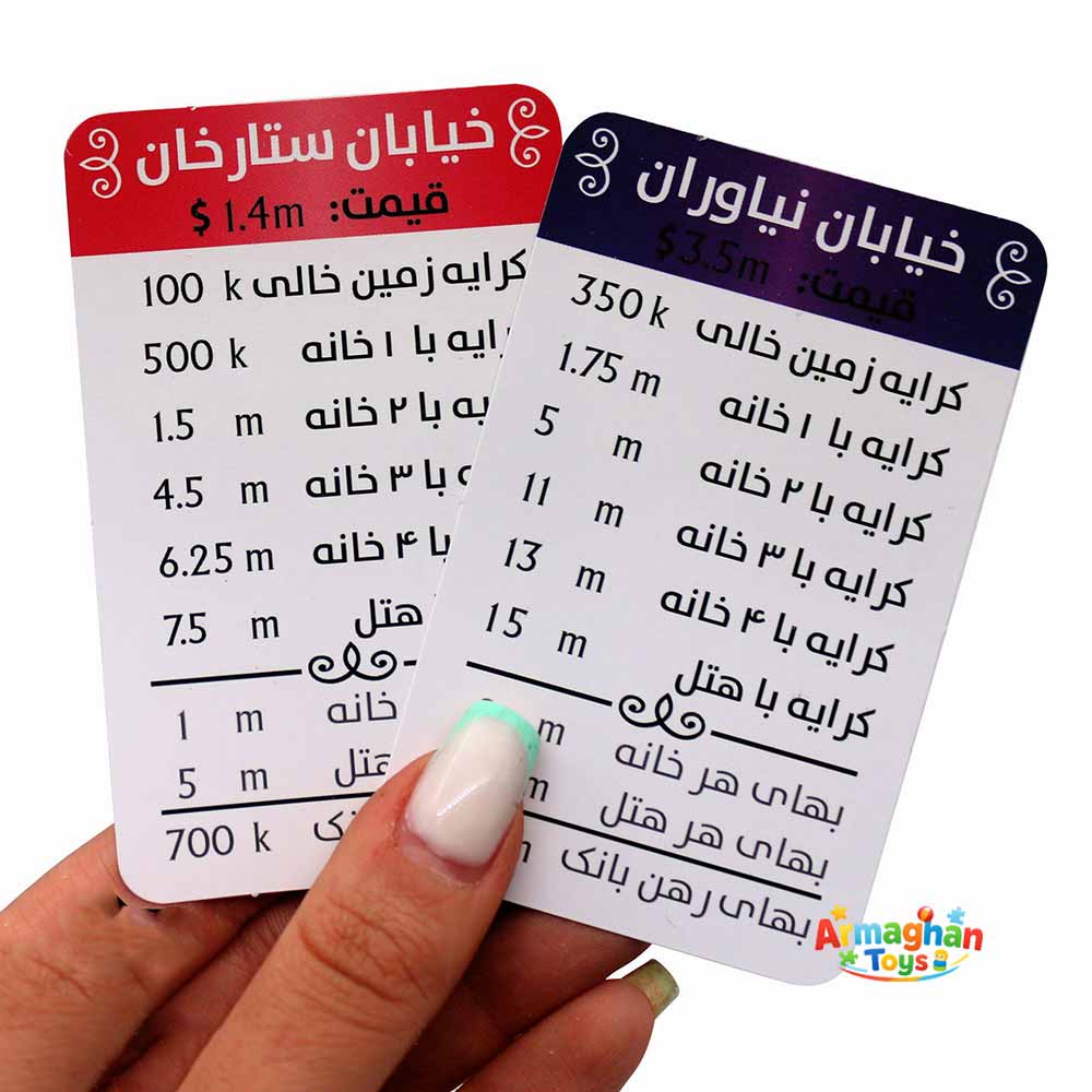بازی فکری مونوپولی کلاسیک هاردباکس برند itoy